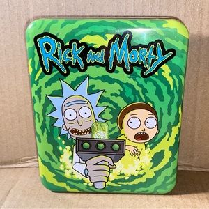 Rick & Morty Collectible Tin & Wallet
